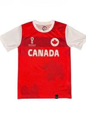 Official FIFA 2022 World Cup Canada Men's Soccer Fan Jersey Canada - medium